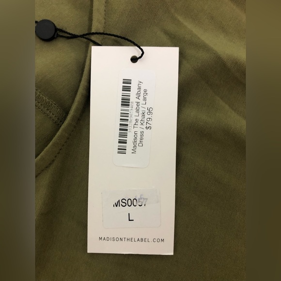 Madison the Label Khaki Albany Dress - Picture 7 of 7
